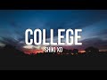 Shiki XO - college (Lyrics)