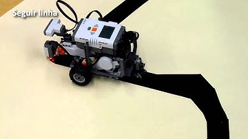 NXT Line following and obstacle avoidance pt2