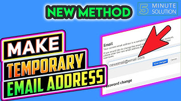 How to make temporary email address 2024 | Temp mail