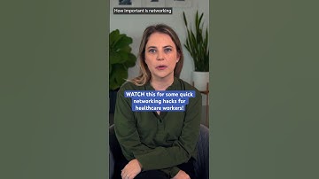 Networking Strategies Every Healthcare Worker Needs to Know | #AskIndeed #Shorts