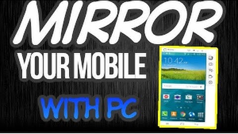 How to Mirror/Record Your Android Screen To PC Screen | NO ROOT | Best Way | White And Black Taleem