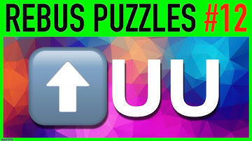 Rebus Puzzles with Answers #12 (20 Picture Brain Teasers)