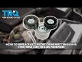 How to Replace Accessory Drive Belt Tensioner 1999-2004 Jeep Grand Cherokee