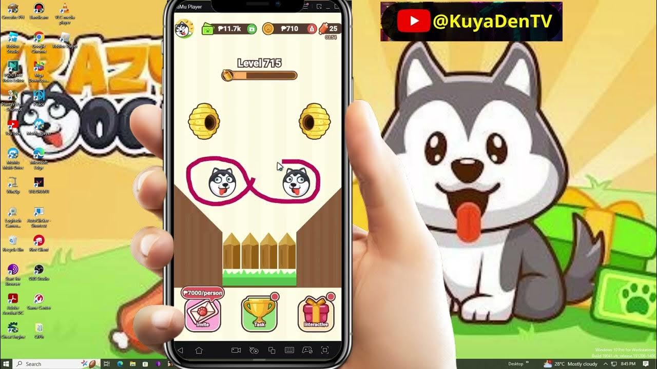 CRAZY DOG TRENDING FREE GAME APP I PWEDE KUMITA NG 2K LIBRE LANG TO! 