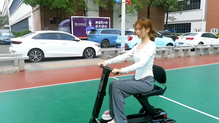 This is a new design of aluminium alloy folding scooter.#elderly #relync #R1 #factory - DayDayNews