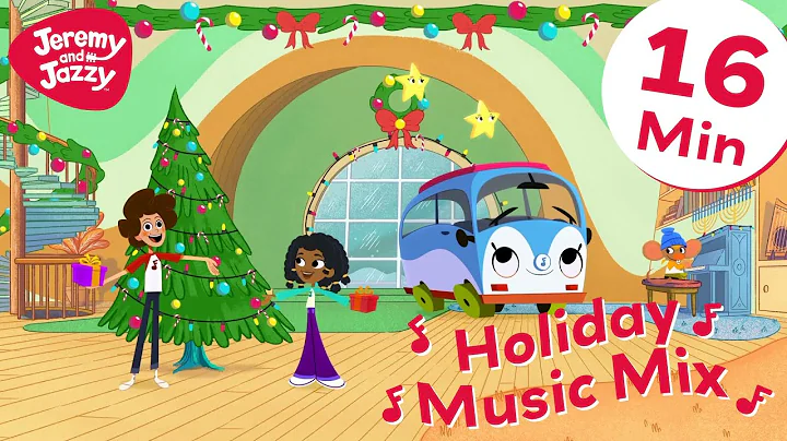 Holiday Music Mix 🎄 Christmas and Hanukkah Playlist For The Family 🎁 Jeremy and Jazzy