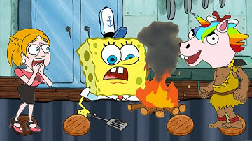 Save The Girl vs Spongebob Game Frenzy - Walkthrough Level Part 5 Fails and Wins Moments!