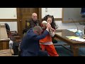 Attorney attacked by defendant in court wit.raws from case