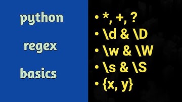 Python regex basics | Hands-on Metacharacters and Occurence Indicators