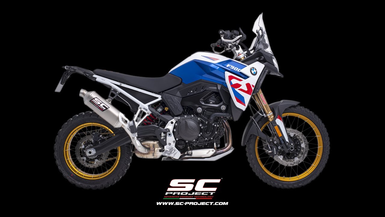 SC-Project Rally Raid muffler for BMW F 900 GS | Street legal