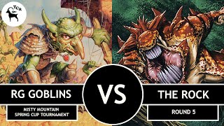 Premodern Rg Goblins vs The Rock - Misty Mountain Spring Cup Round 5