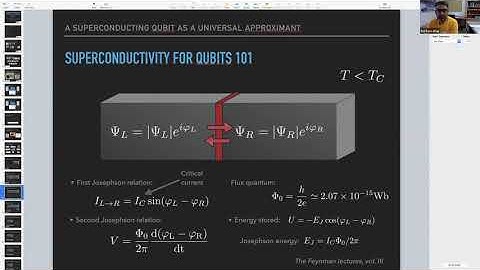 Pol Forn-Diaz (IFAE) on Superconducting Qbits as Universal Approximants