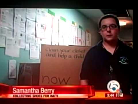 Baldwin Prep School -- NBC -- Donate Your Old Shoes 5/28/10