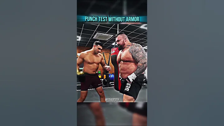 Pro Boxer vs Strongman 🥶🥊 #shorts #strength #tommyfury #eddiehall