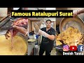 Purple yam  art of making ratalu puri bhajiya in surat