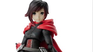Medicos RWBY Ruby Rose Super Action Statue unboxing