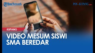 Video Mesum Siswi SMA dengan Sang Pacar Beredar, Masih Gunakan Seragam Olahraga