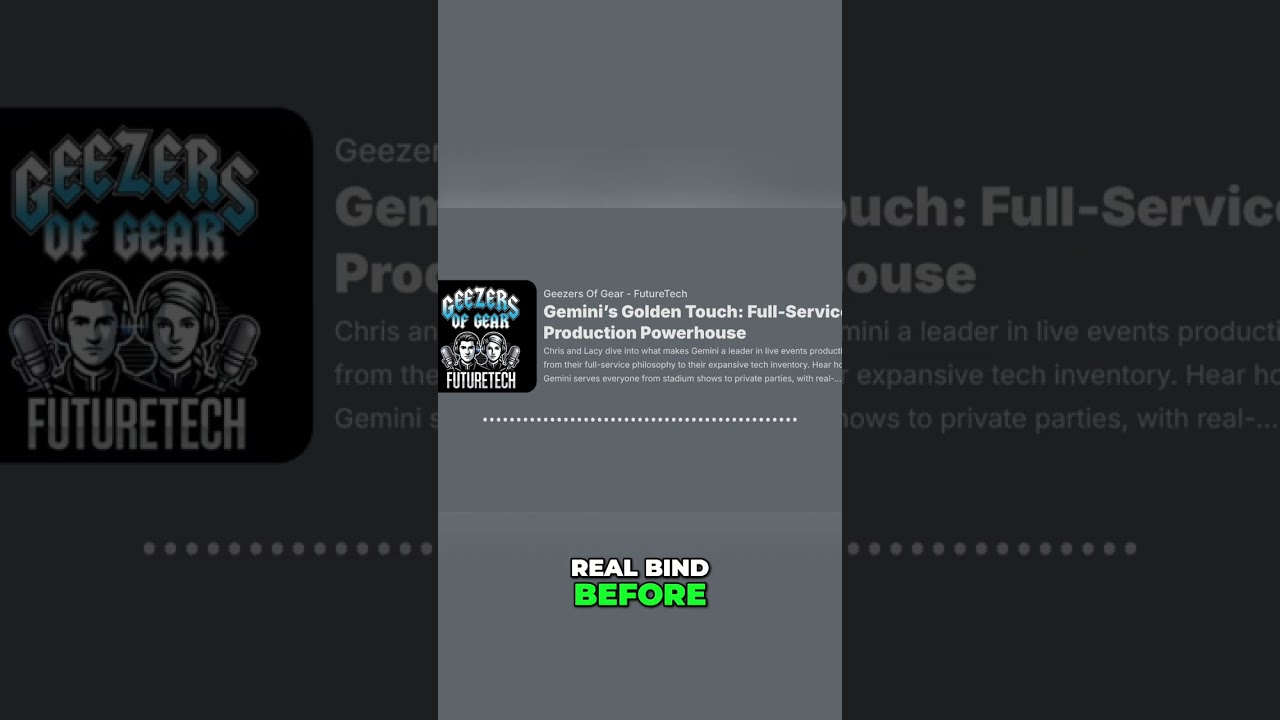 Gemini: Your Production Solution for Any Event #shorts Gemini: Your Production Solution for Any Event #shorts