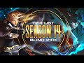Season 14 blind pick tierlist