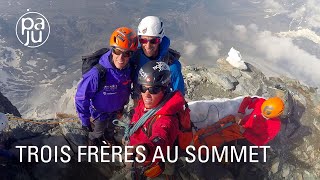 Freerider, skieur alpiniste, pilote … l’incroyable fratrie Anthamatten