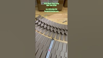 Xích nhựa 882 TAB K750 cho thiết kế băng tải chạy cong #xích #nhựa #882 #TAB #K750 #băng #tải