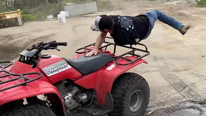 FOURTRAX FREESTYLING and gasoline in a pressure washer