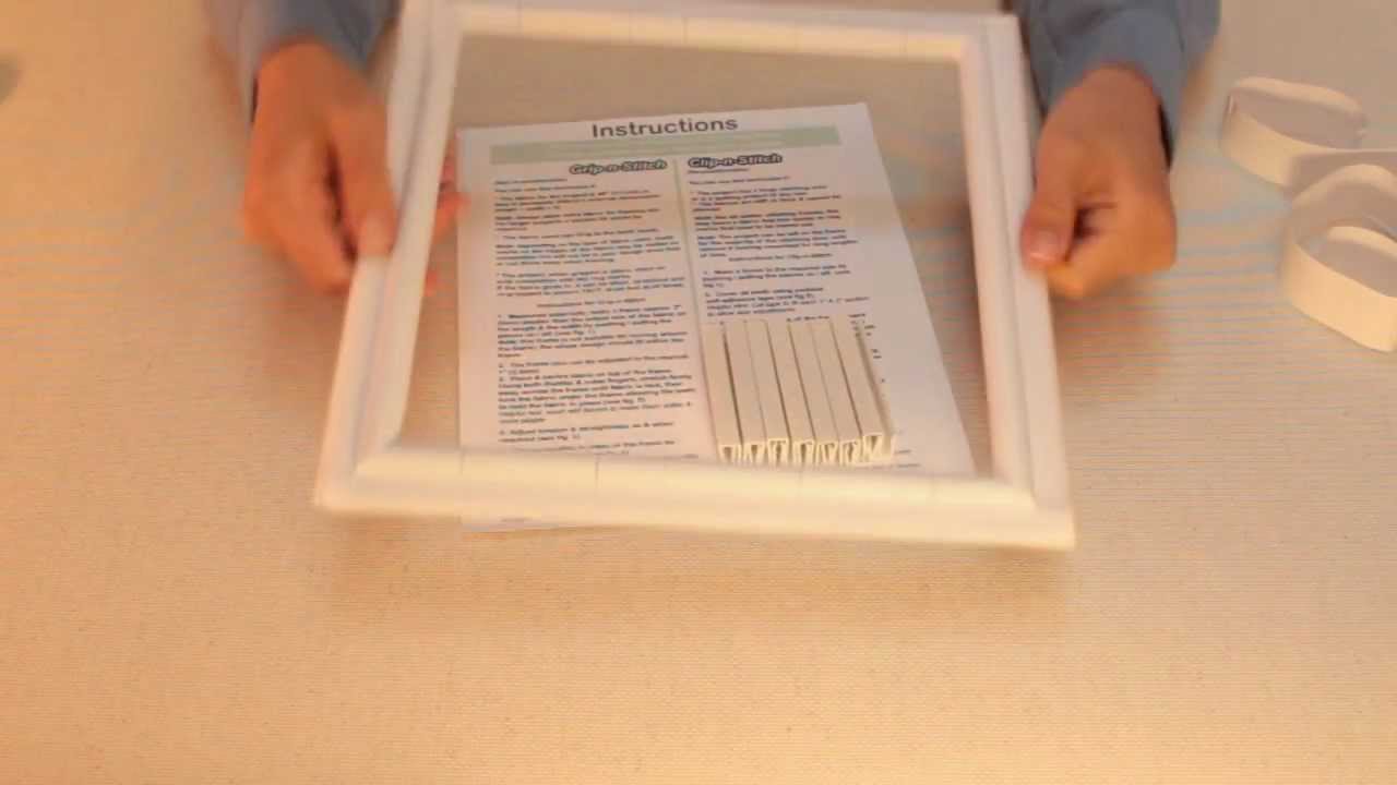 Using bar frames to work on your embroidery, cross stitch or needlepoint. 