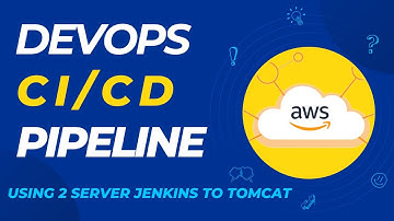AWS & Devops CI / CD  PIPELINE  Using 2 SERVER JENKINS to TOMCAT with Tools Git, Maven