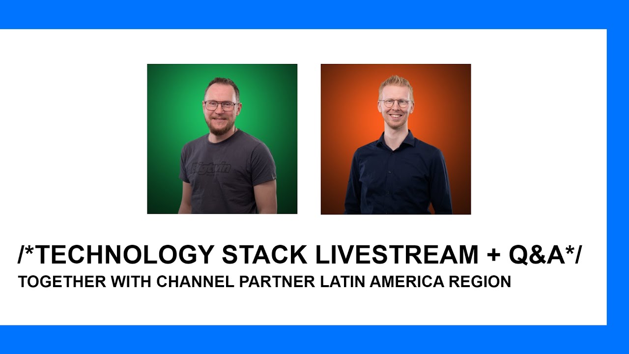 Technology Stack Livestream + Q&A (Portuguese) - Technology Stack+ ...
