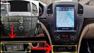 Android Radio opel insignia Tour Sport knopf شاشة اندرويد لاوبل انسغنيا مع كبسات تور و سبورت