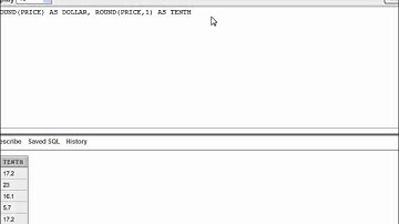 SQL with Oracle 10g XE   Using the ROUND and FLOOR Functions