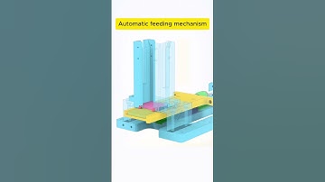 Automatic Feeding Mechanism #solidworks #cad #engineering #mechanical #fusion360