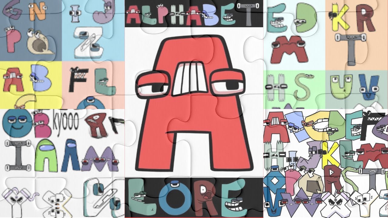 Alphabet Lore Picture - ePuzzle photo puzzle