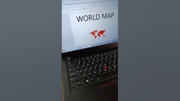 🗺️ Drawing World Map on MS Word was never so Easy | Learn Keyboard Shortcuts for Map