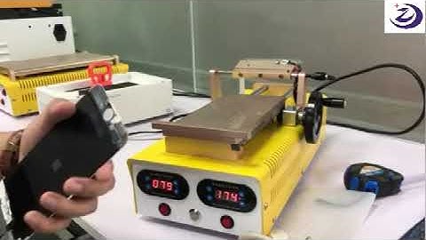 ZJ 801 3-in-1 bezel separating&OCA/POL Glue Removing Machine