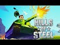 ВЕСЁЛАЯ БИТВА ТАНКОВ в прикольной игре Hills of steel | Танки 2D от Мобика