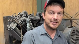Unscheduled maintenance!  #Repair #eaton #eatoncompressor #mechanic #satisfying