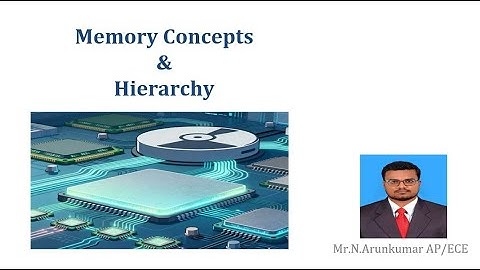 Memory Concepts and Hierarchy | Digital Principles and computer organization |SNS Institutions