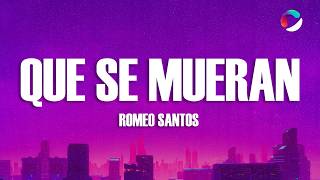 Romeo Santos - Que Se Mueran  (Letra) — trending on YouTube in Ecuador