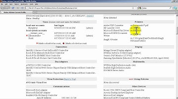 System Adminstration 101 - Belarc Advisor