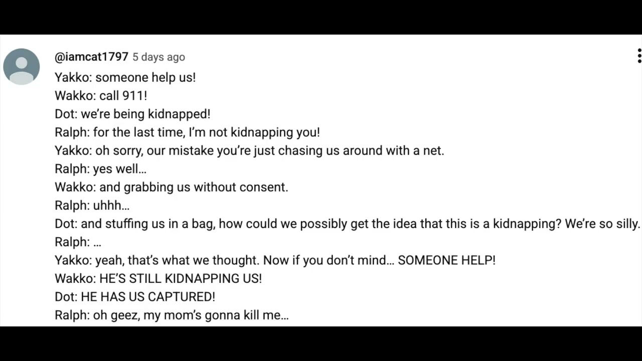 Ella Reads Incorrect Animaniacs Quotes #50