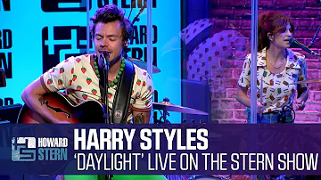 Harry Styles “Daylight” Live on the Stern Show