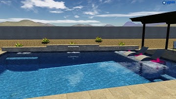 Carruthes Backyard Project- Thunderbird Pools and Spas- ThunderScapes