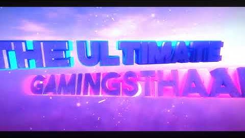 The Cinematic Gaming Channel Intro #2