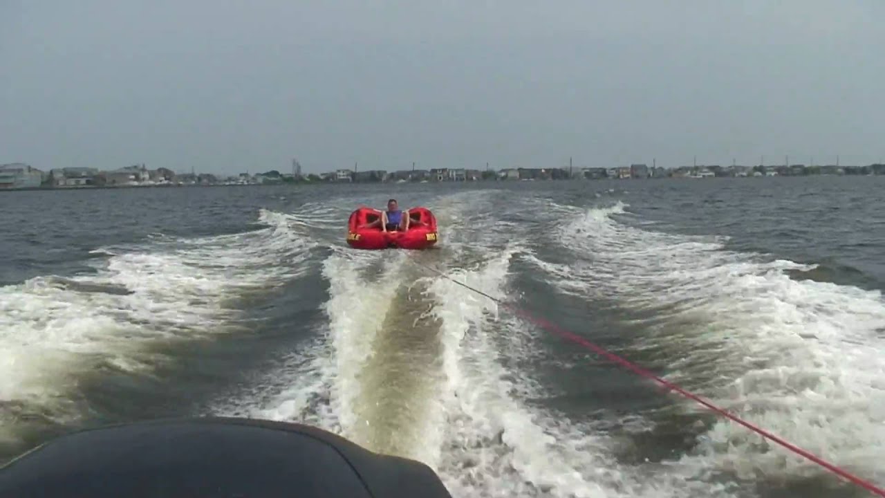 BOAT TUBING SLING SHOT YouTube