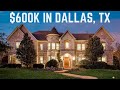 What Does a $600K House Look Like in Dallas, TX? | Gated Luxury Home | Dallas Homes for Sale