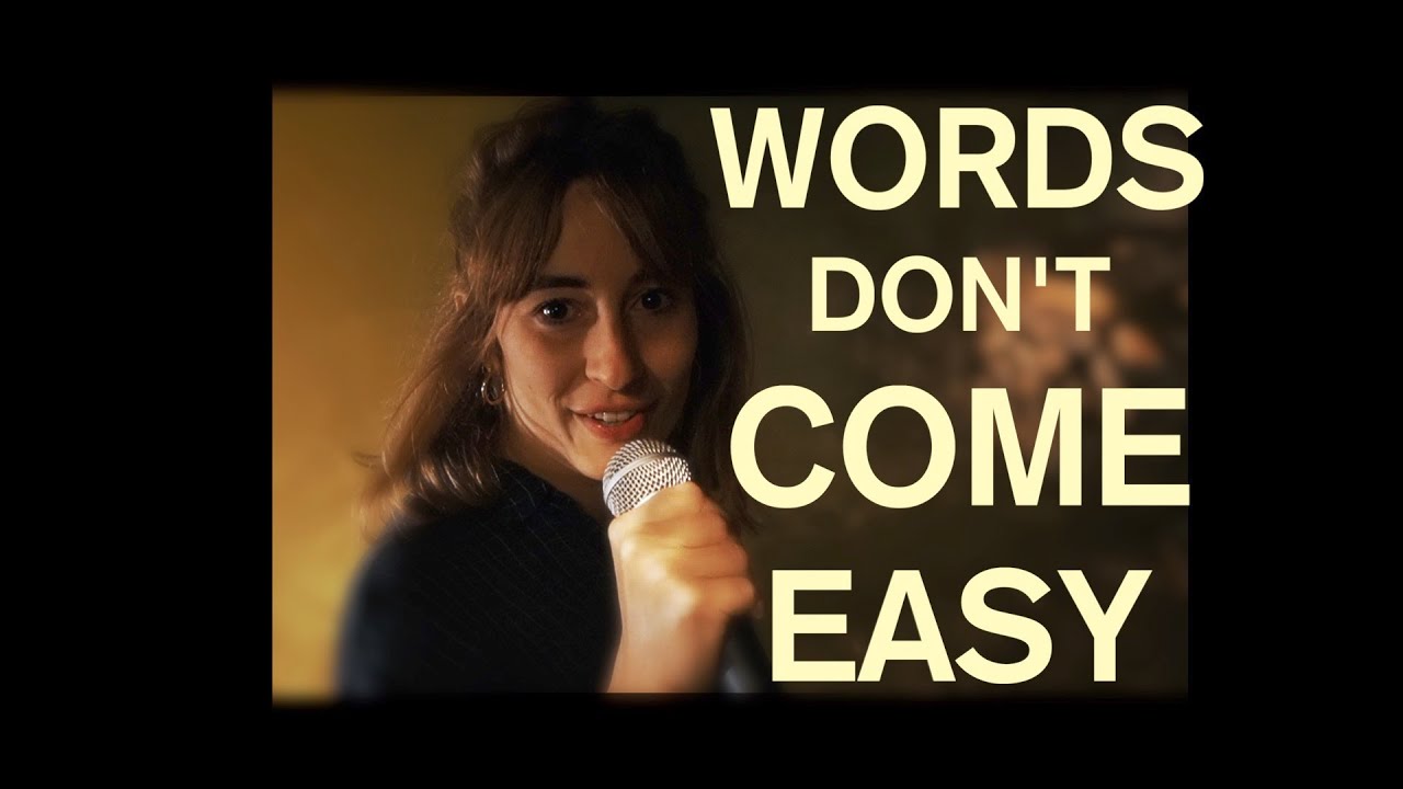 Слово dont. Don`t come easy. Words don't come easy to me. F.R. David Words обложка. Words don't come easy.