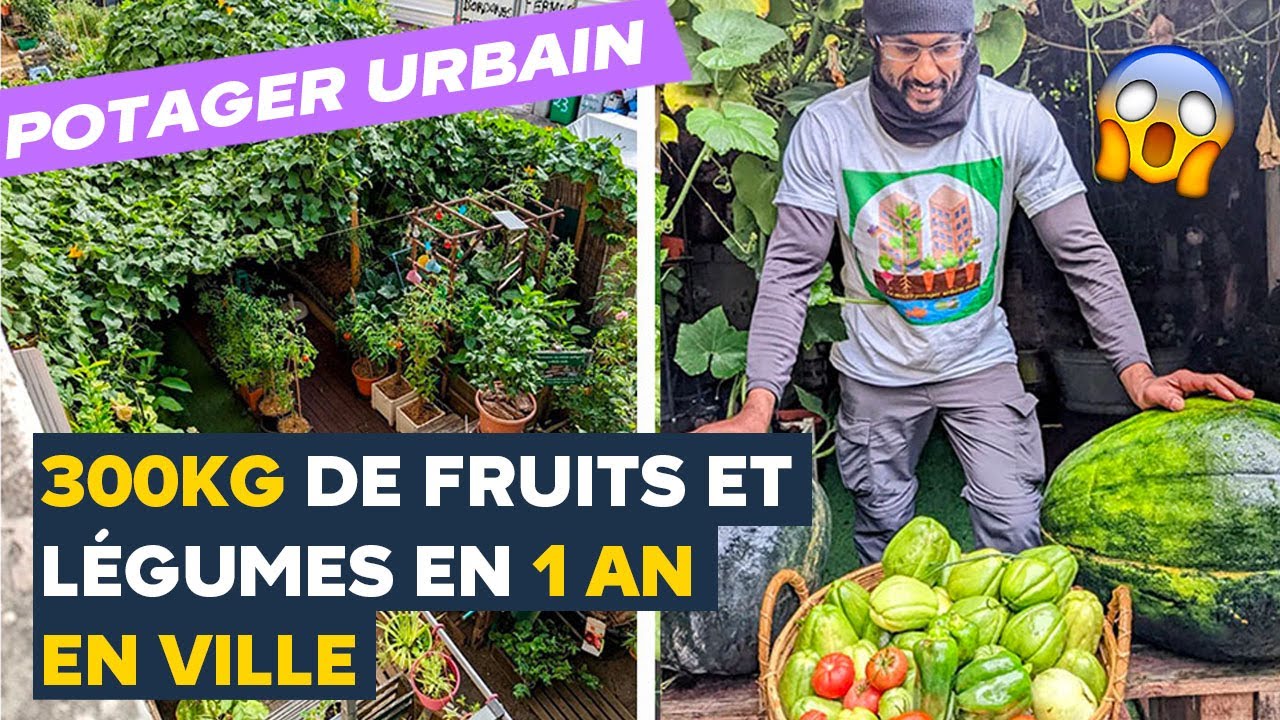 Il crée son micro-potager urbain 100% écolo !