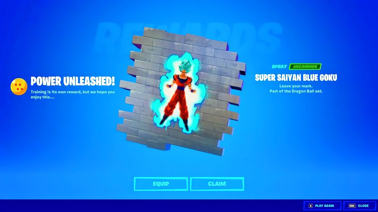 FREE Super Saiyan BLUE Goku Spray Today!  (Dragon Ball Endurance Quest FULL Guide)
