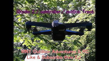 Skydio 2 /Controller /Motion Track Demo -- with drone sound lol